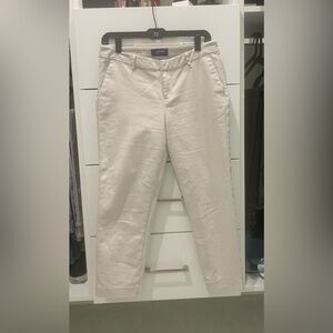 Old Navy Cream Chinos Lightweight Cotton